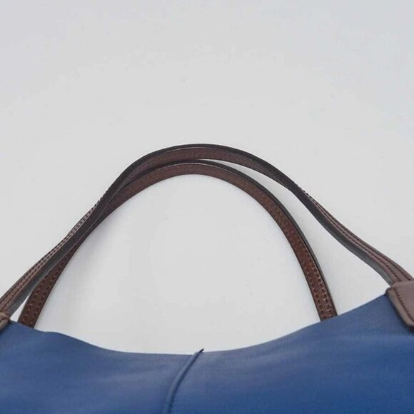 Givenchy Blue/Brown Leather Antigona Large Tote Bag - Picture 8 of 12